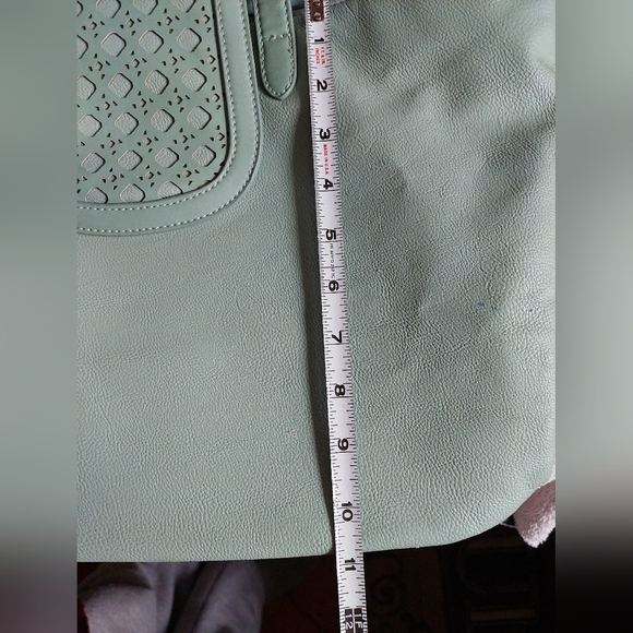 Danielle Nicole Light Mint Green Tote Shoulder Bag - Picture 14 of 16
